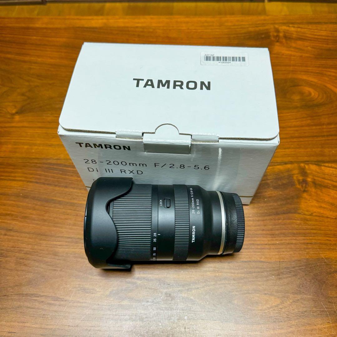 Tamron 28-200mm F2.8-5.6 ソニーEマウント（おまけ付き）