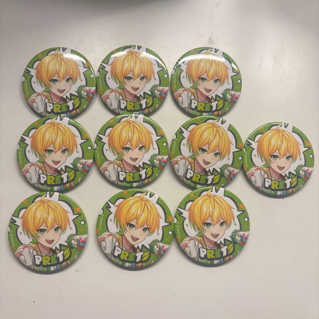 ゆ*読様 ぴあアリぷりっつ等身缶バッチ - メルカリ