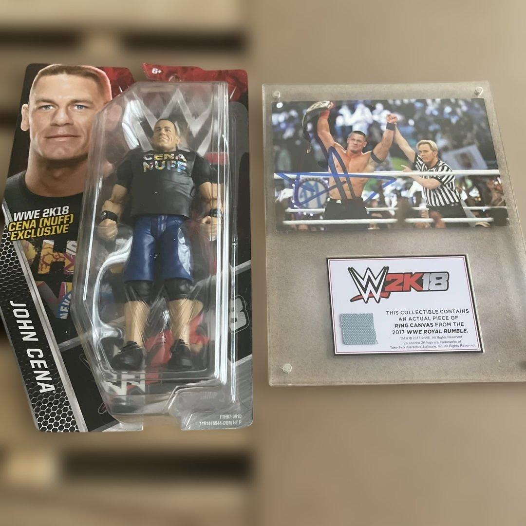 ジョンシナ フィギュア WWE 2K18 プレート付属 - メルカリ
