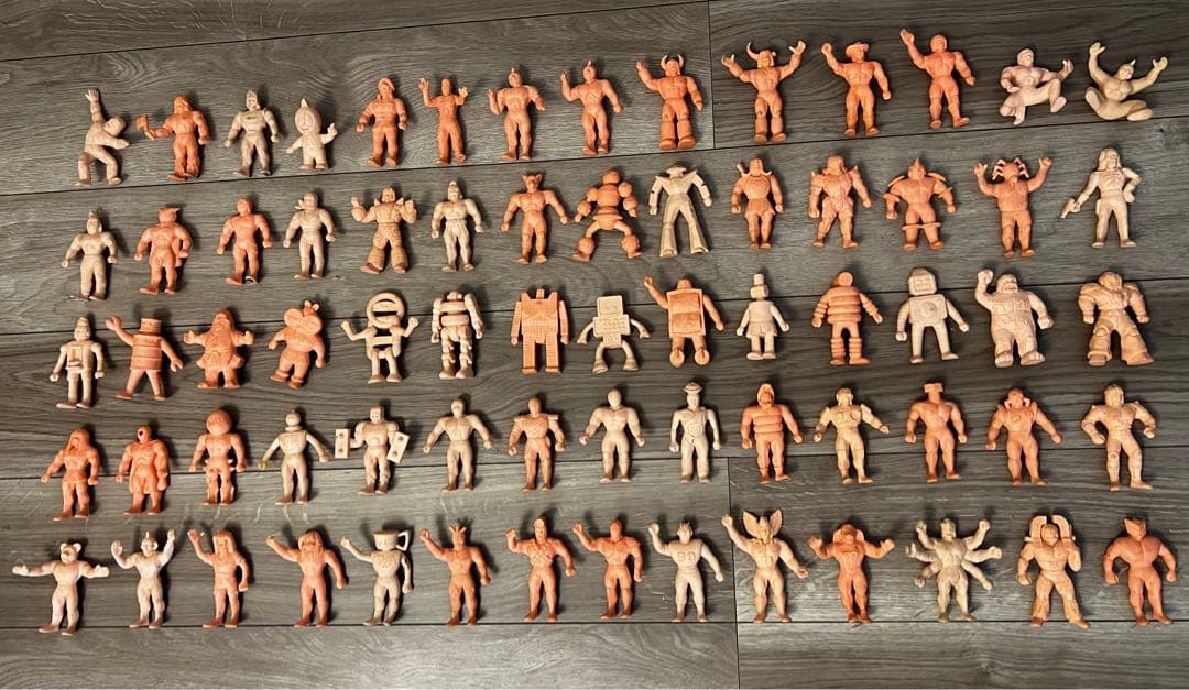 激レア キン肉マン消しゴム 初期 キン消し デカ消し 技消し 70体セット