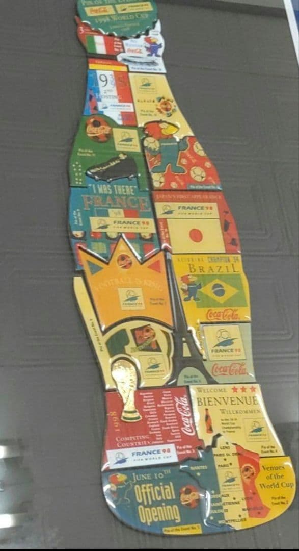 サッカー フランス ワールドカップ バドワイザー パブミラー