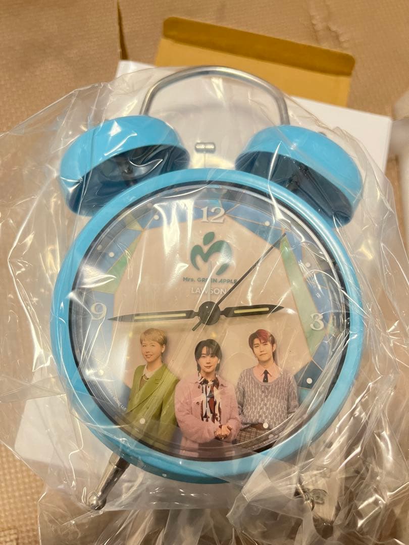 新品】ミセスMrs. GREEN APPLE⭐︎ボイス入り目覚まし時計 ローソン