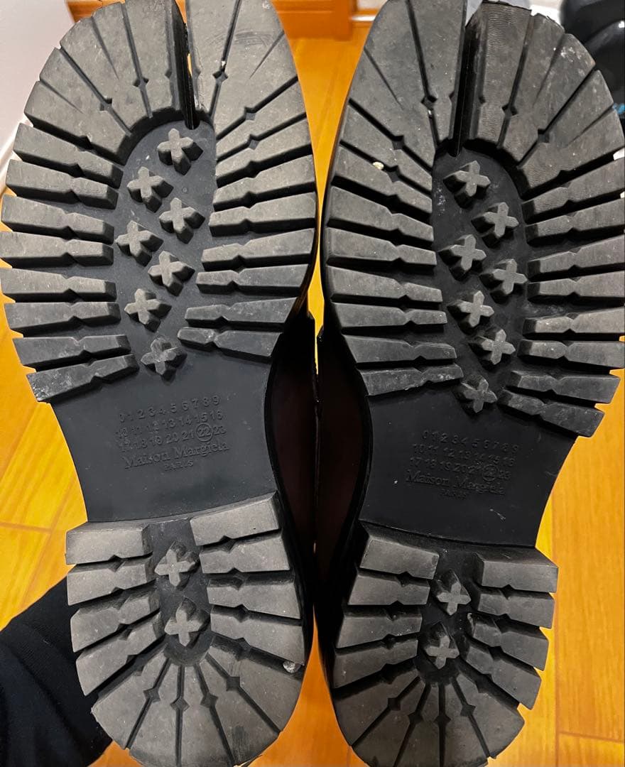 メゾンマルジェラ タビローファー ブラウン サイズ39 - メルカリ