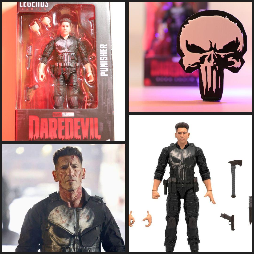 新品未開封デアデビル＆パニッシャー 2体セット＋ジオラマパーツ2点オマケ