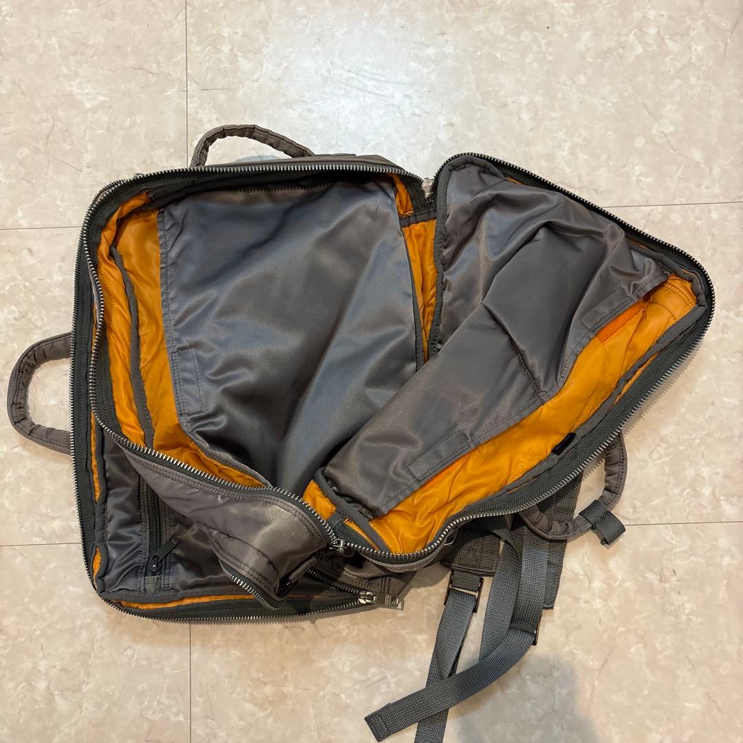 ポーター PORTER タンカー 3way ビジネスバッグ シルバーグレー - メルカリ