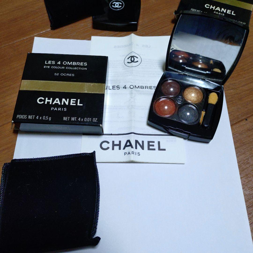 CHANEL LES 4 OMBRES 52 OCRES アイシャドウ未使用 - メルカリ