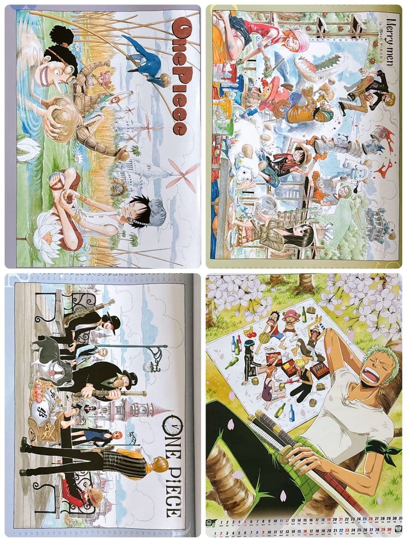 ONE PIECE ワンピース 2005年他 カレンダー まとめ売り - メルカリ