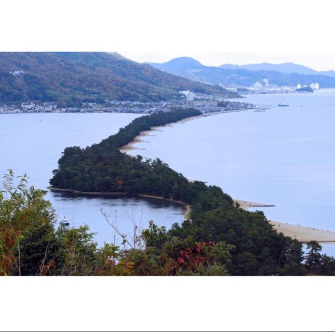 新品希少特注非売品新品雪舟国宝『天橋立図水墨画布地元伊勢籠神社