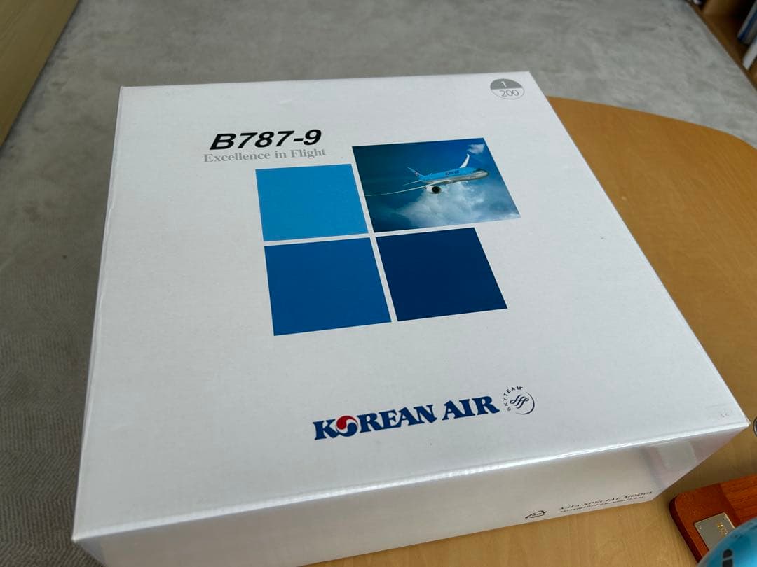 大韓航空BOEING787-9 1/200モデルプレーン 1/200モデルプレーン 大韓