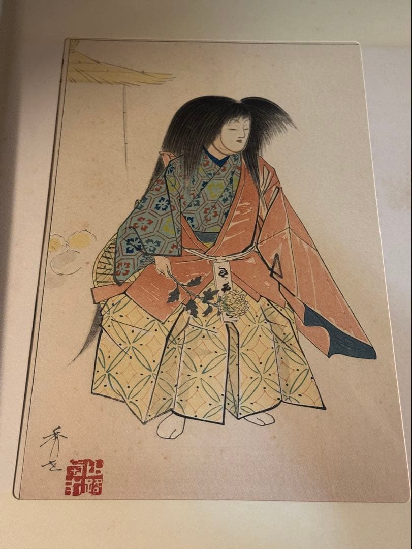 浮世絵『十二佳月 能雅摺』全12枚 1973年刊