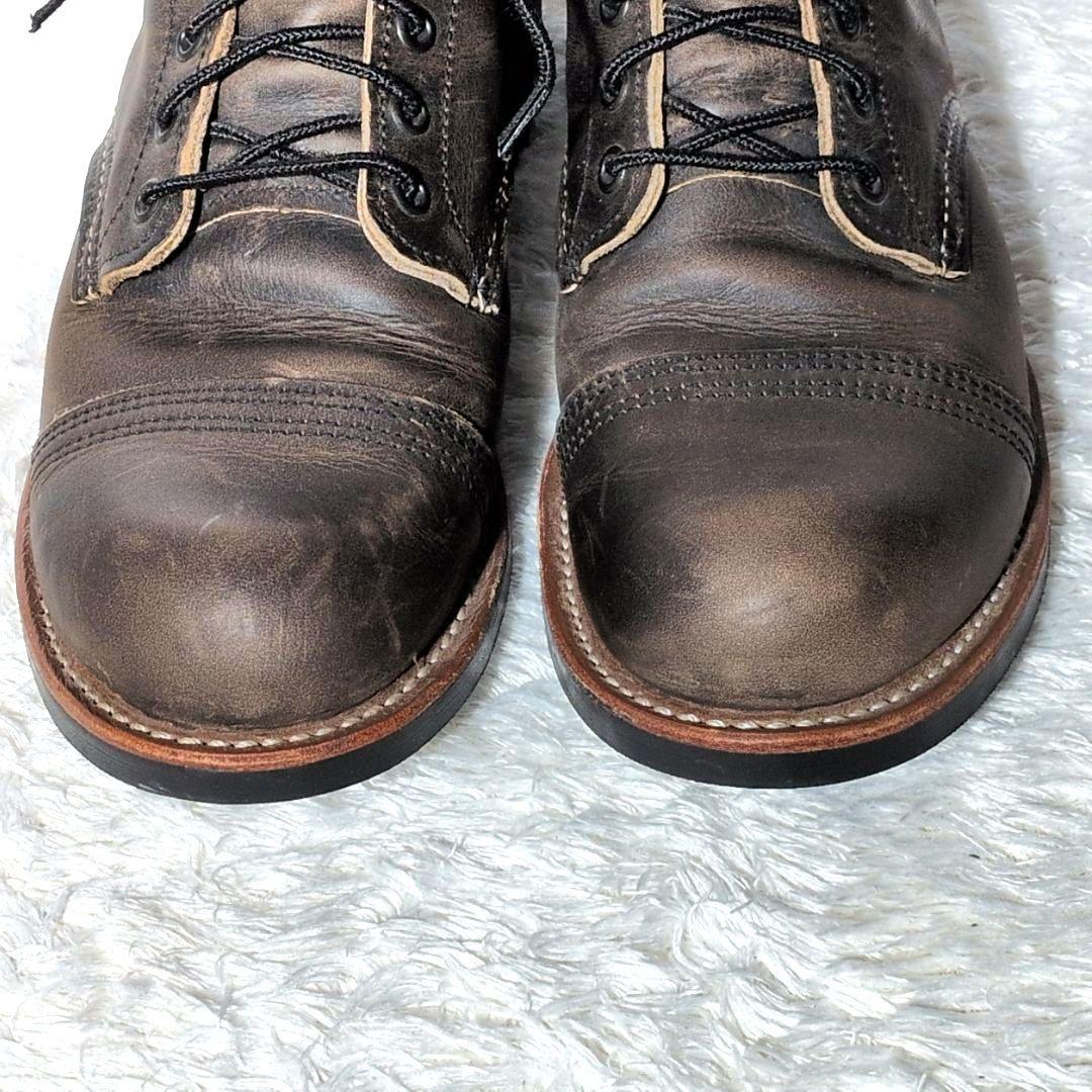 希少 美品】レッドウィング アイアンレンジャー チャコール 8086 8D