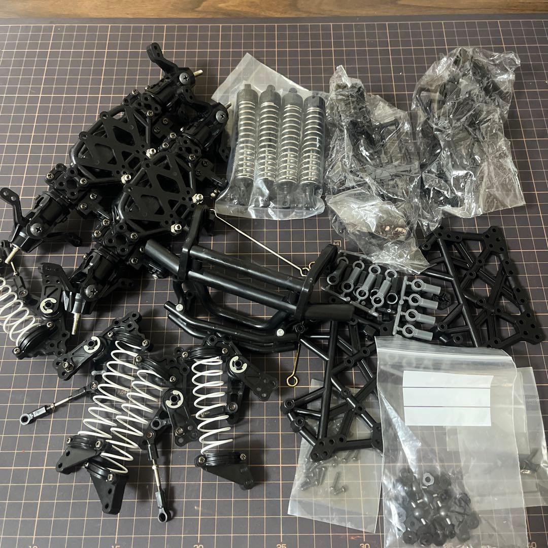 タミヤ CR-01 アスクルハウジングパーツ他 Amazon | TAMIYA タミヤ CR-01用 アクスルハウジング ブラック アルミ