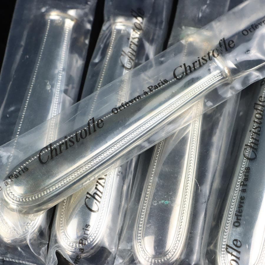 Y2798-1 クリストフル パール テーブルナイフ 6本セット - メルカリ