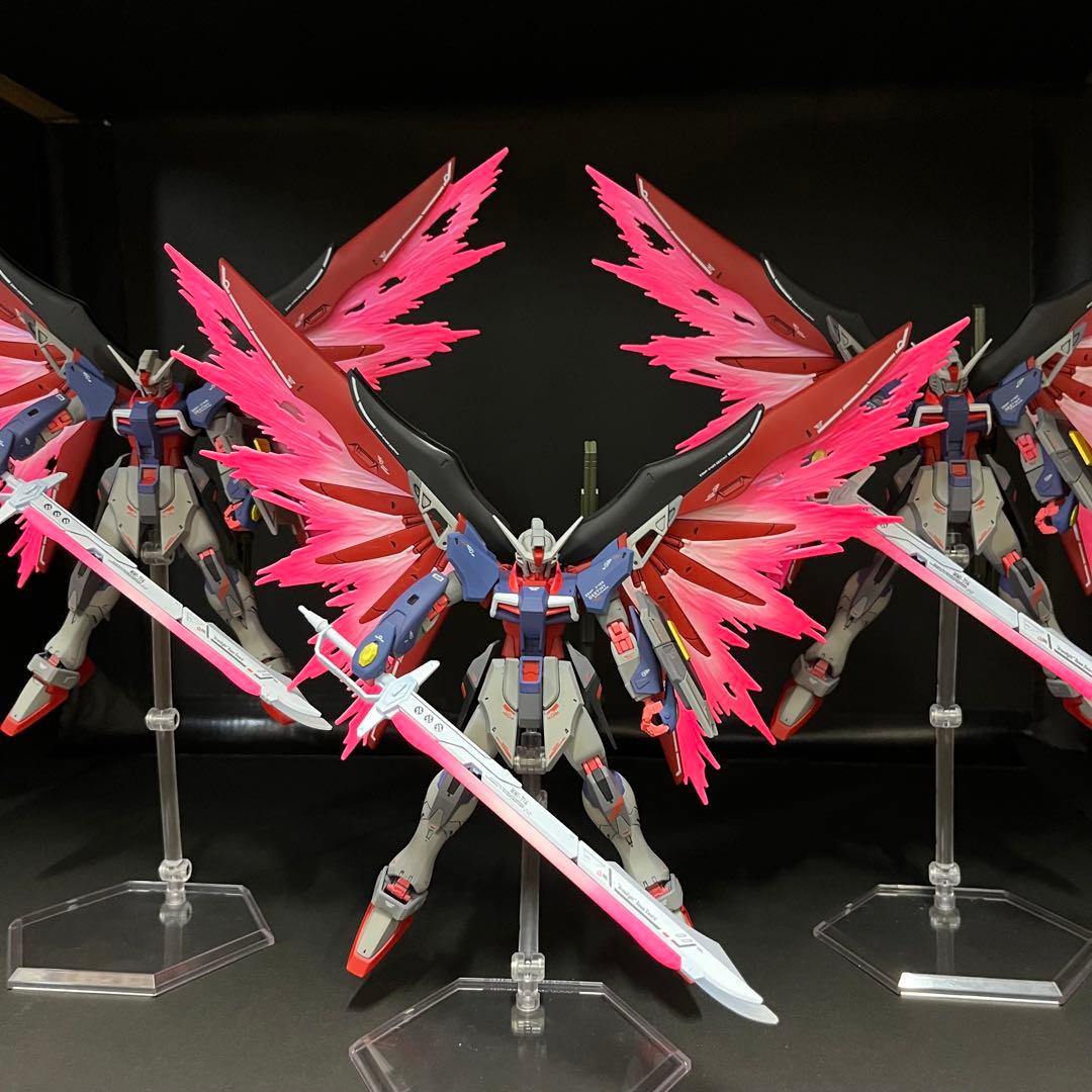 HGCE デスティニーガンダム spec2 3体セット 全塗装 完成品 - メルカリ