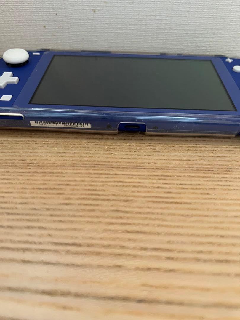 Nintendo Switch Lite 本体 青 充電器付き - メルカリ