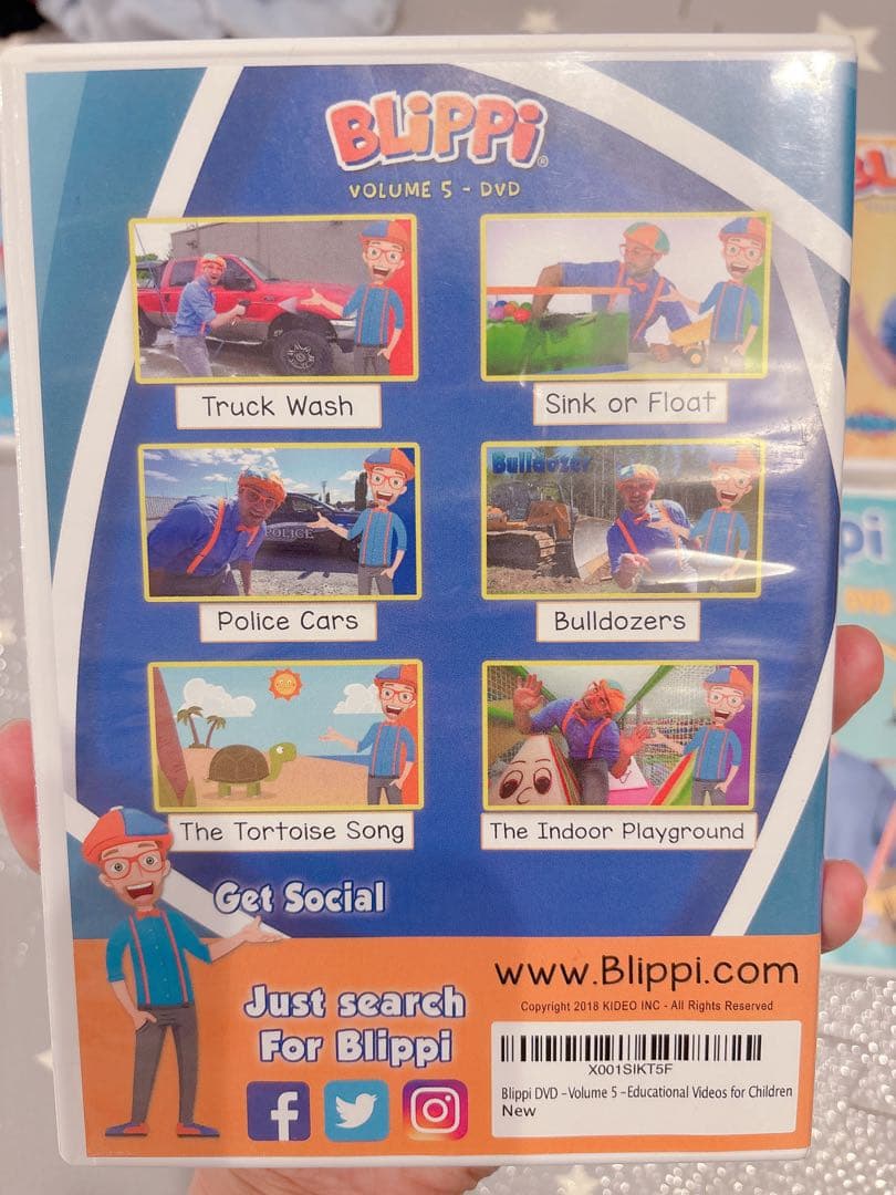 Blippi ブリッピー DVD 7枚セット - メルカリ
