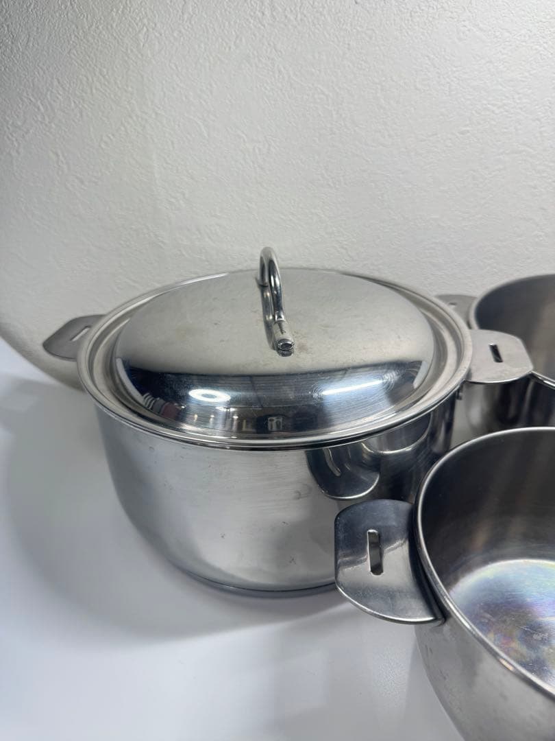 LAGOSTINA ステンレス 両手鍋 3点セット 14•18•20cm - メルカリ
