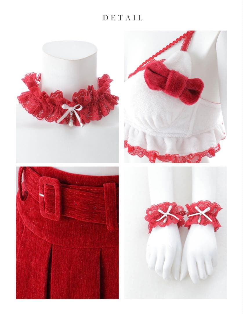 美品】JEWELS サンリオ ハローキティ セットアップ M レッド 1回着用