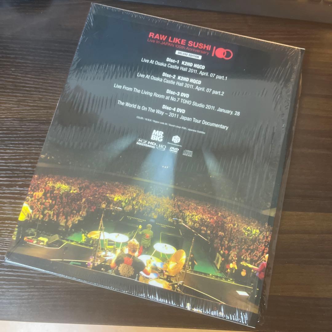 MR BIG RAW LIKE SUSHI 100 (完全生産限定） [DVD