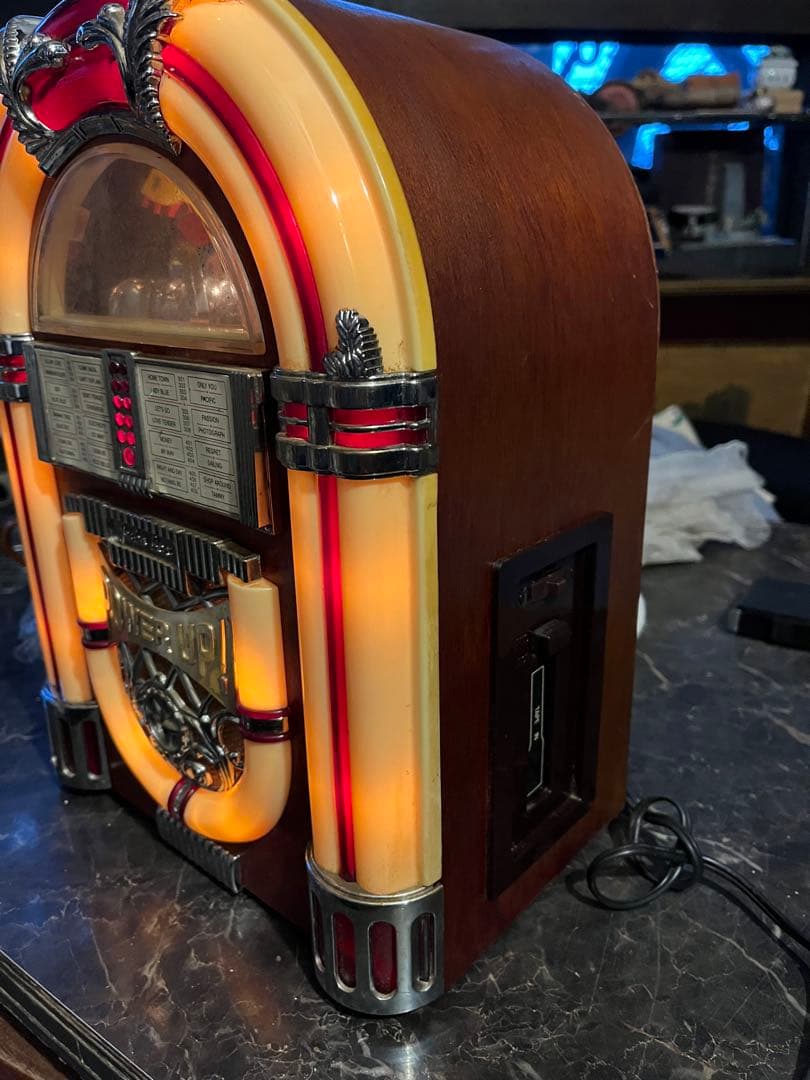 ジュークボックス ラジオ 昭和レトロ ジュークボックス ラジオ感度良好