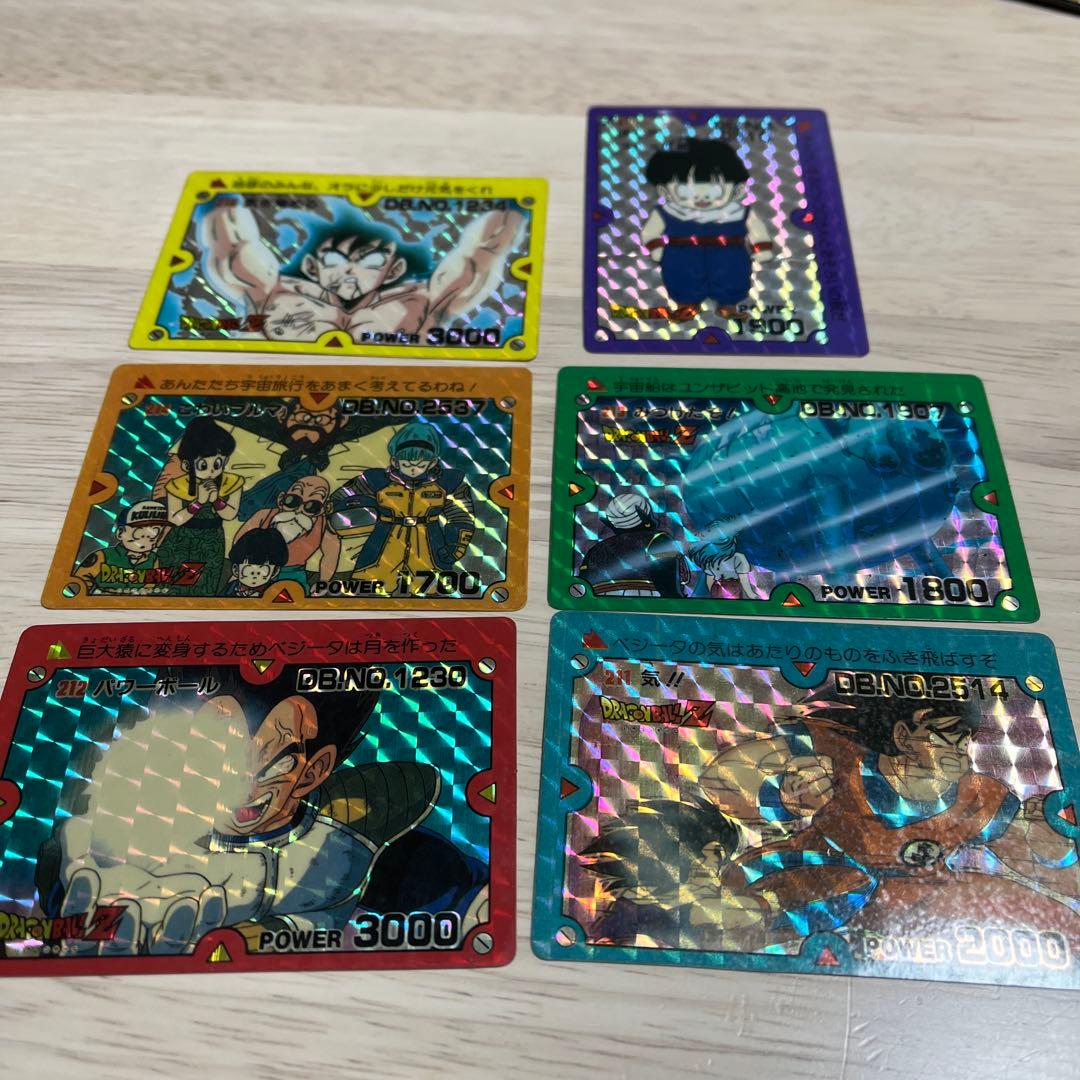 ピ*世様 ドラゴンボール カードダス 6枚セット 激レア 希少】ドラゴンボールカードダスZ&GT16枚セット(状態いい品)激レア品