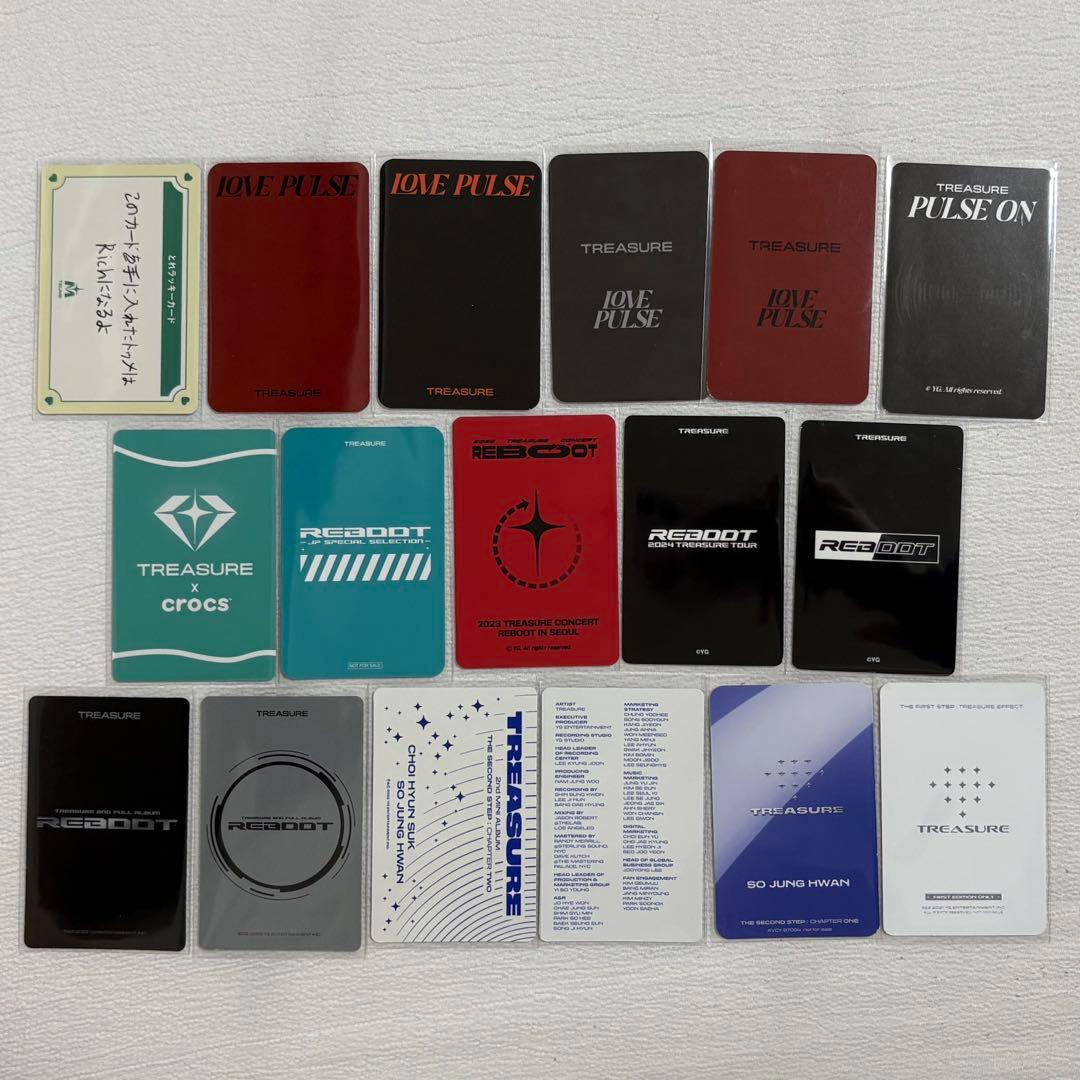 TREASURE トレジャー ジョンファン トレカ まとめ売り - メルカリ