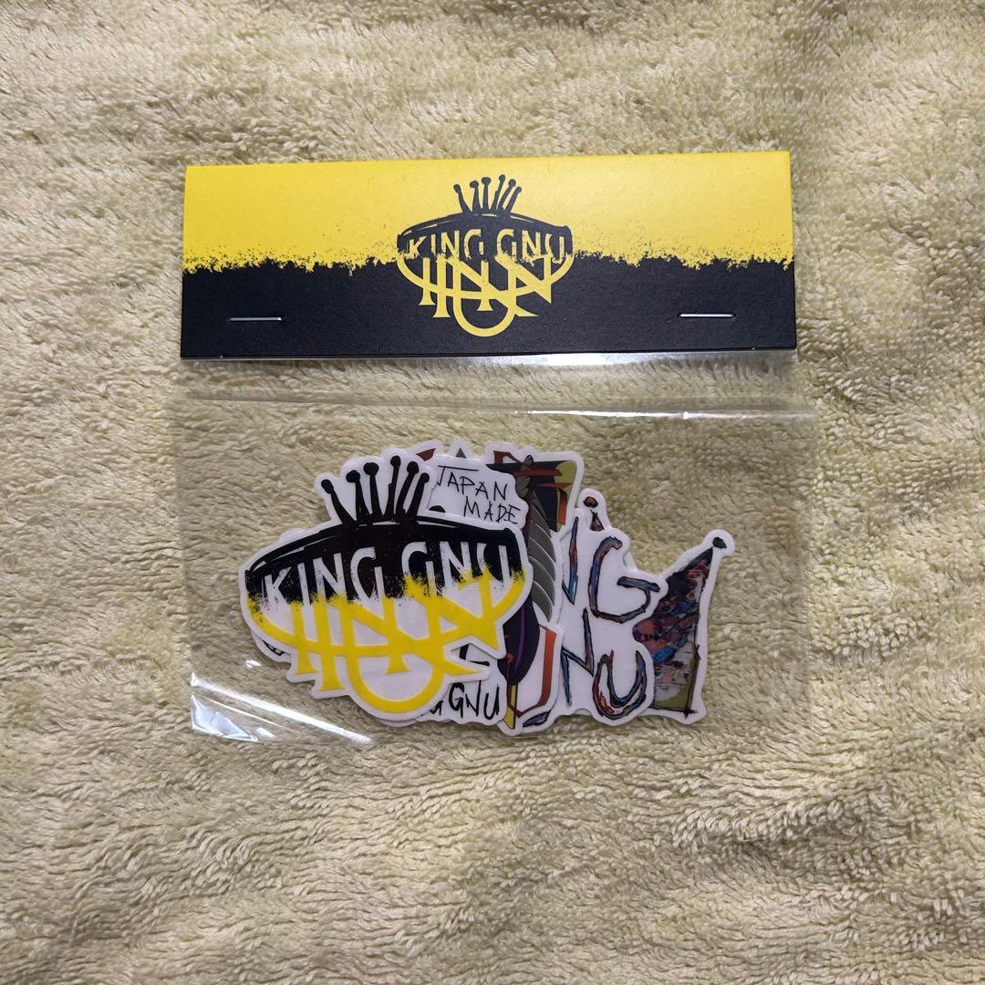 新品未開封】King Gnuキングヌー ステッカー シール オフィシャル