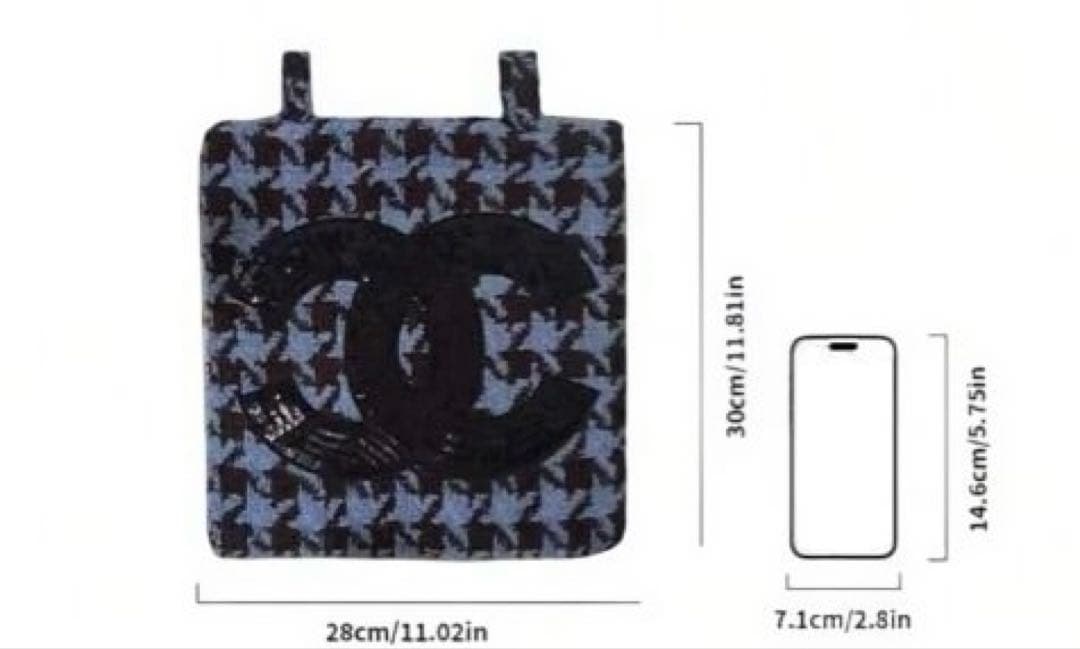 CHANEL ハウンドトゥーストートバッグ &コインケース ノベルティ