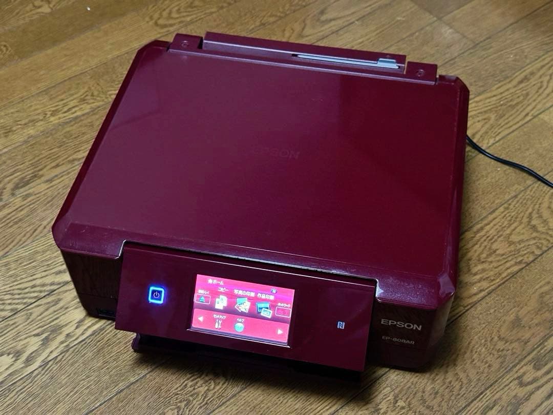 EPSON インクジェットプリンター EP-808AR ジャンク ジャンク品】 EPSON EP808AR プリンター 赤｜Yahoo!フリマ（旧PayPay