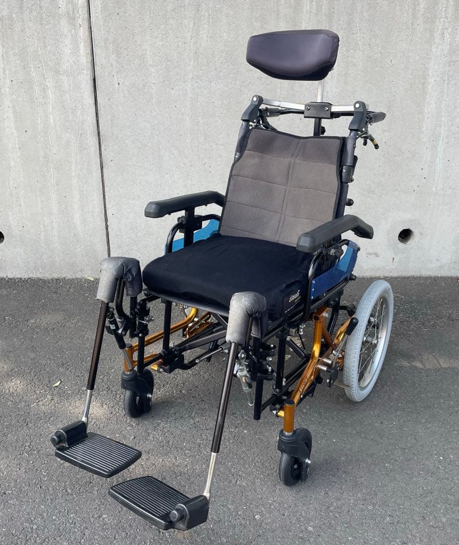グランドフリッチャーフォース 介助式　車椅子　リクライニング　ティルト MiKi/ミキ】ティルト＆リクライニング 介助型車いす GF・Uni_sp