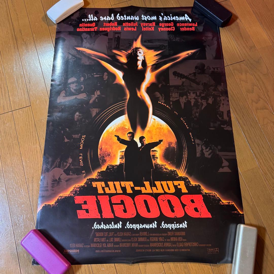 映画 フロム・ダスク・ティル・ドーン ポスター3枚セット 当時物