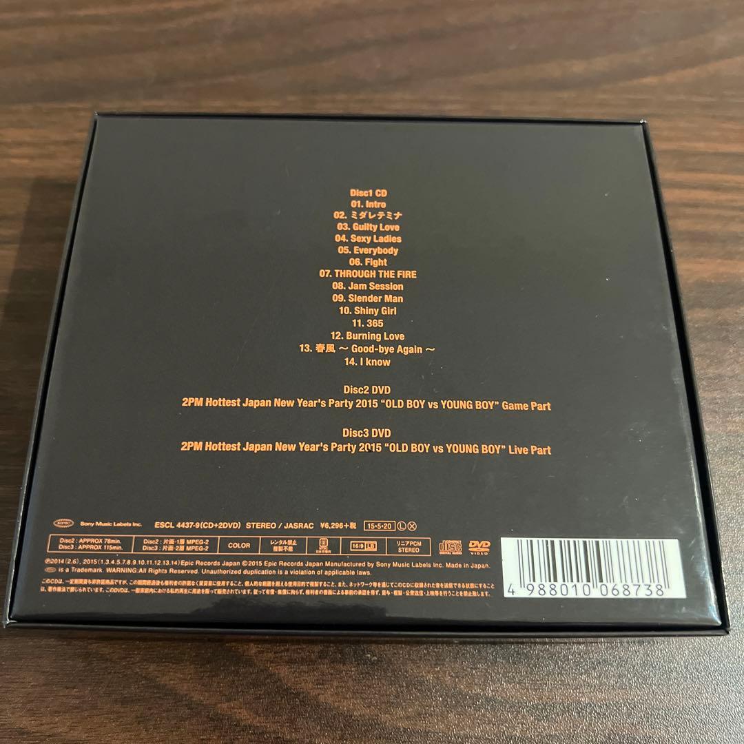 2PM OF 2PM 【リパッケージ初回生産限定盤】日本ファンミDVDつき