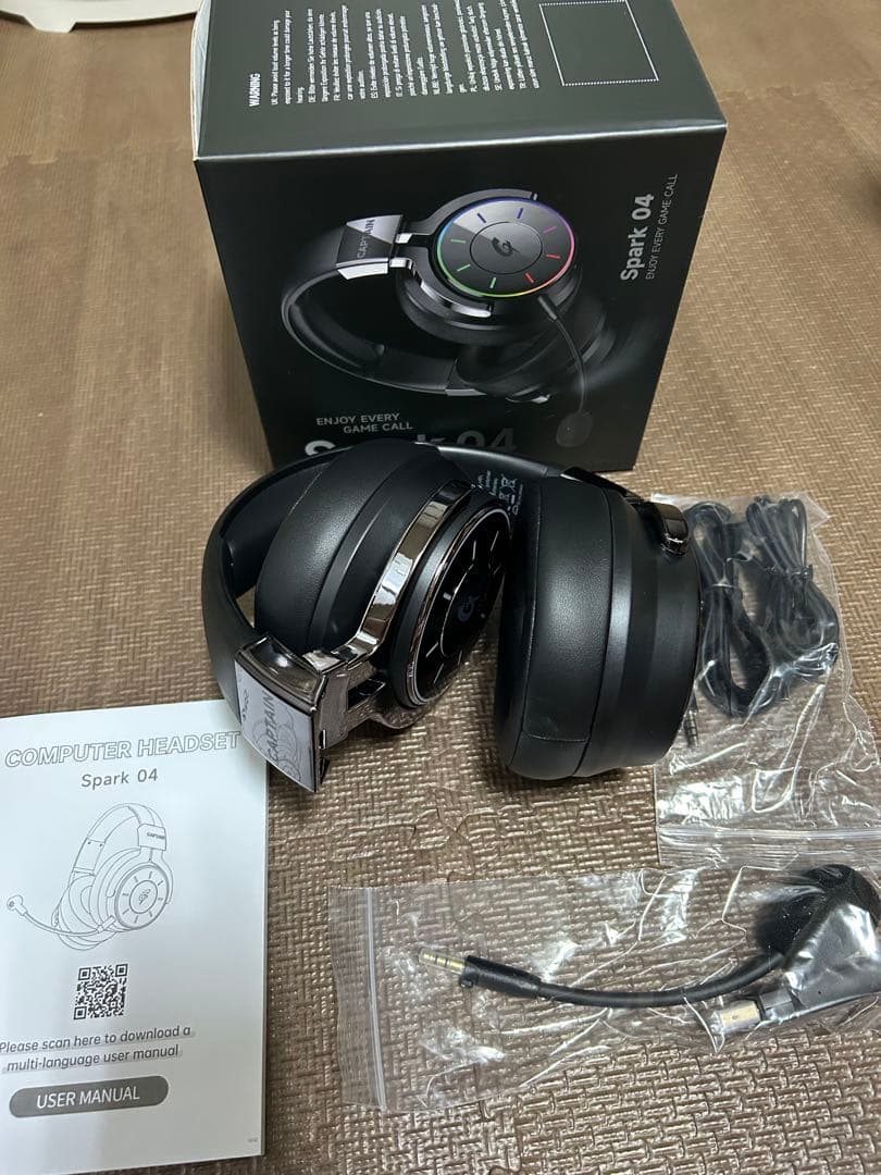 ワイヤレスヘッドセット 7.1ch