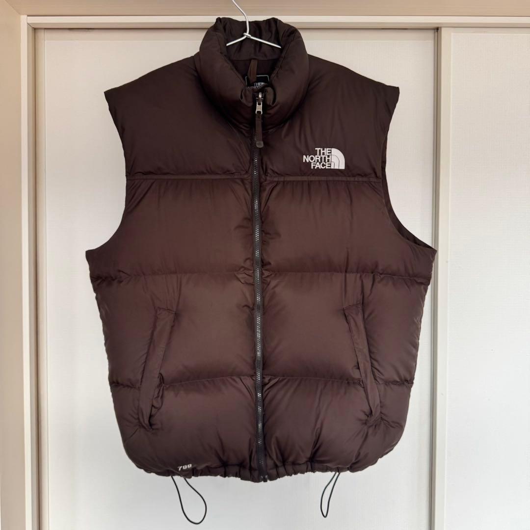 THE NORTH FACE ブラウン ダウンベスト THE NORTH FACE（ザ ノースフェイス） ノースフェイス レディース
