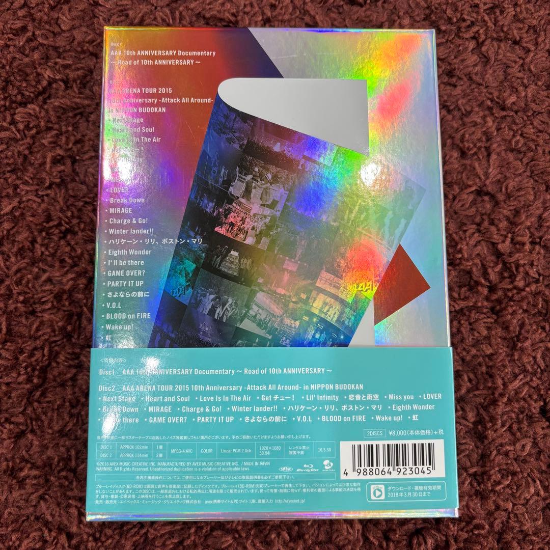AAA 10th ANNIVERSARY Documentary Blu-ray - メルカリ