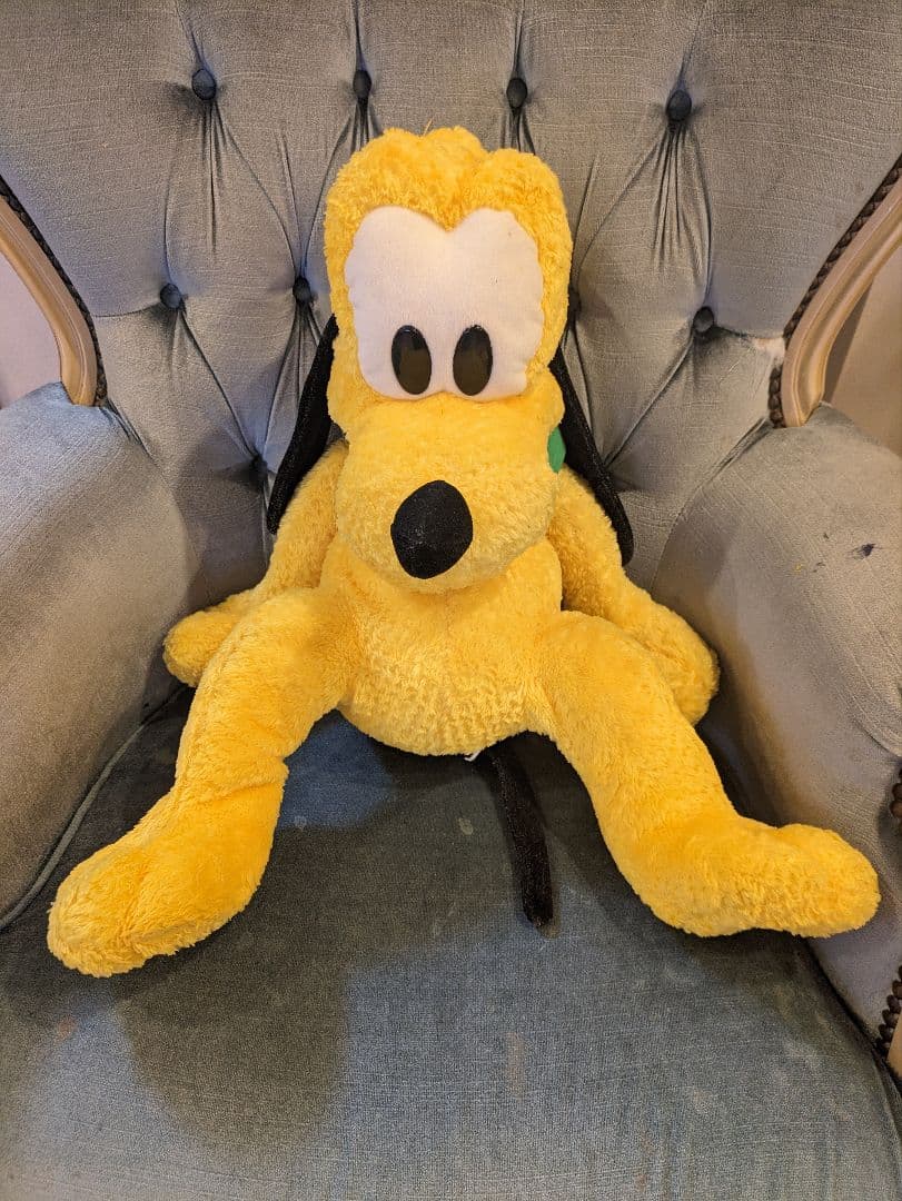 ディズニー プルート ぬいぐるみ パペット ディズニーストア 限定 廃盤