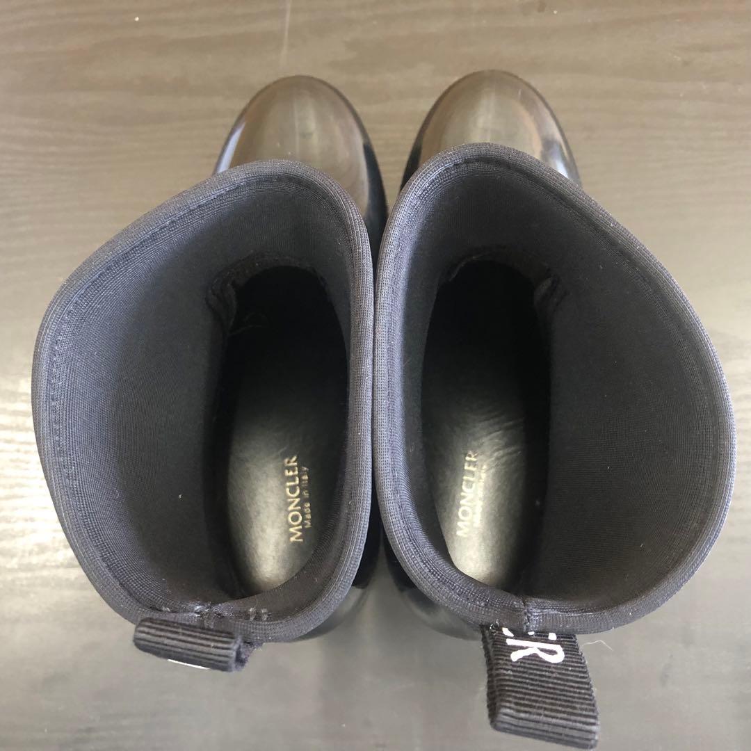 美品 MONCLER モンクレール レインブーツ サイズ:37 23.5cm