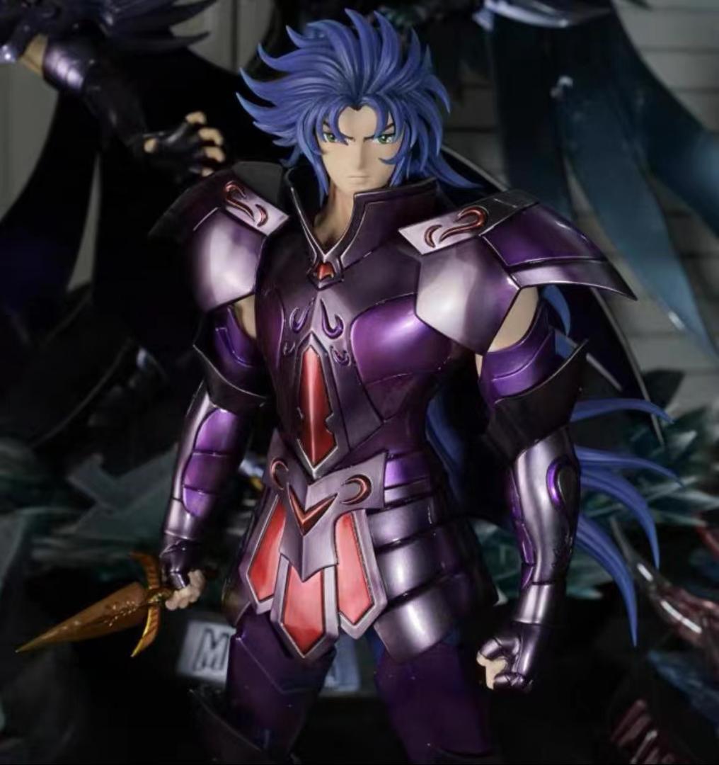 聖闘士星矢 ジェミニサガ(冥衣) ガレージキット ガレキ スタチュー　1/6 Amazon | 聖闘士星矢 フィギュア 双子座聖衣 冥衣 ジェミニ ガレージ