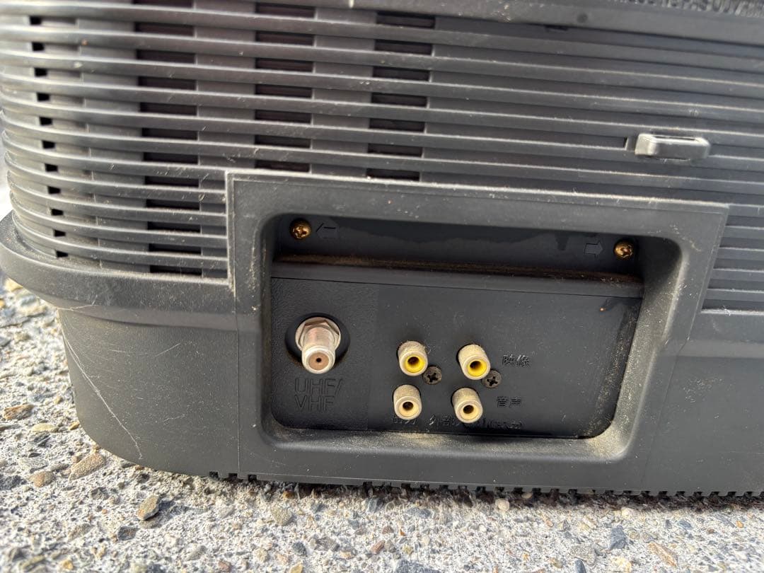 ブラウン管 テレビデオ アイワ AIWA VX-T14GX30 レトロ 昭和 - メルカリ