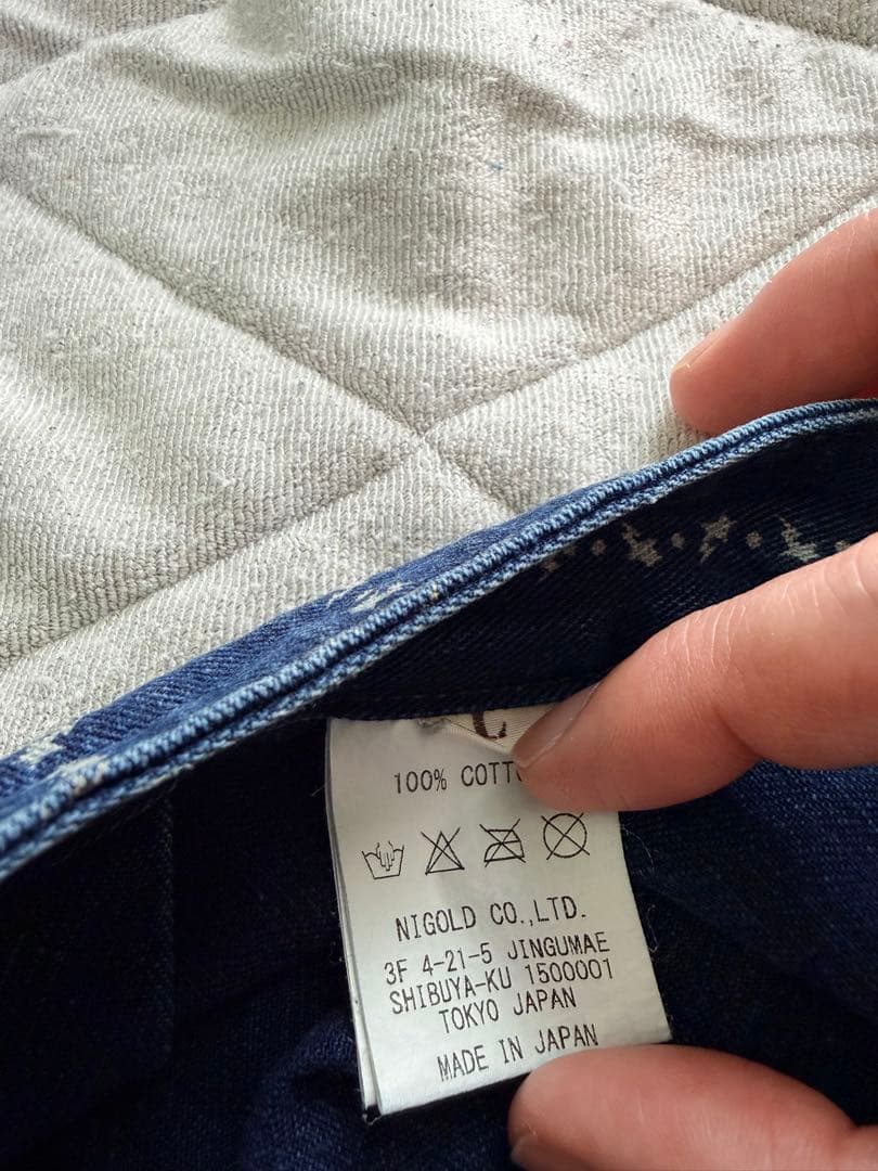 HUMAN MADE 初期ヒューマンメイド デニム星柄ワークキャップL新品