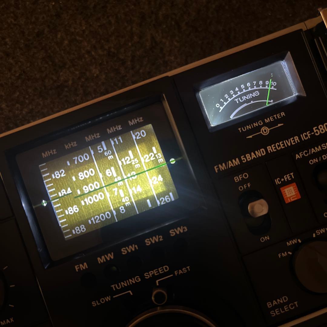 動作美品！○SONY スカイセンサ－ ICF5800 ○昭和のBCL傑作機！ - メルカリ
