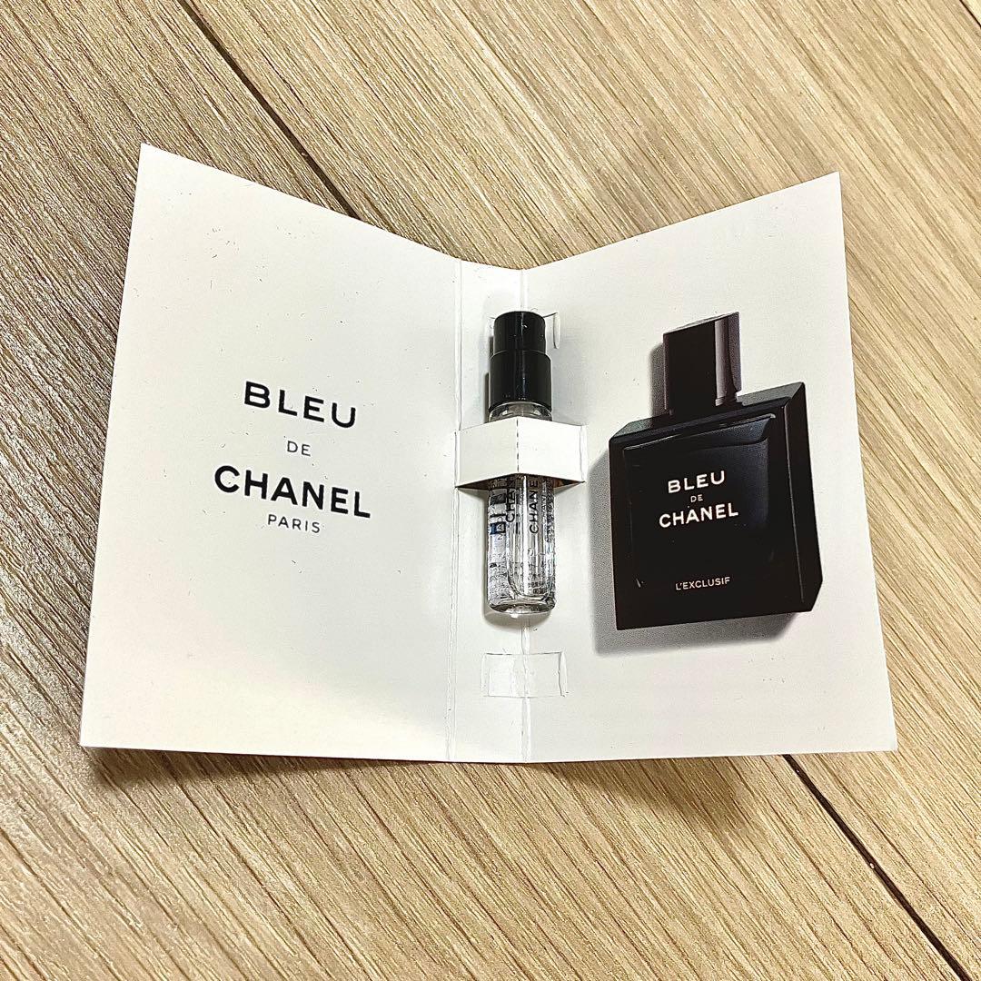 CHANEL ブルードゥシャネルレゼクスクルジフ サンプル - メルカリ