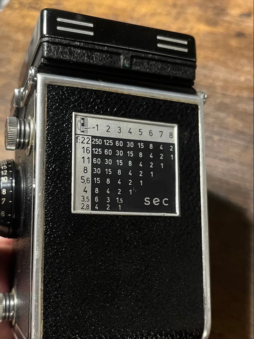 Rolleiflexローライフレックス 3.5E3二眼レフカメラ 3.5F 75