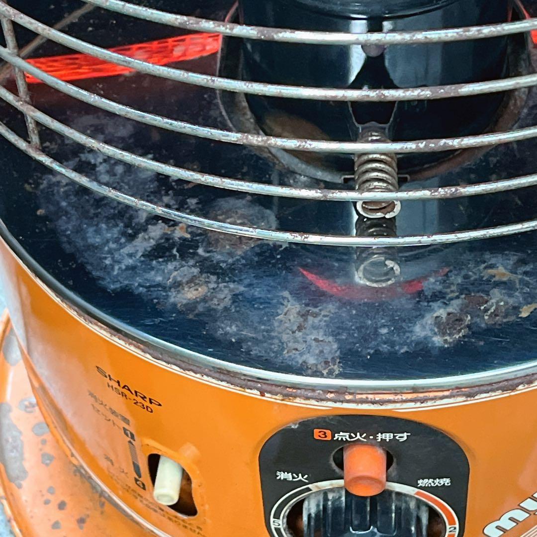 最終値下げ】SHARP myペチカ1800 オレンジ 石油ストーブ 昭和レトロ