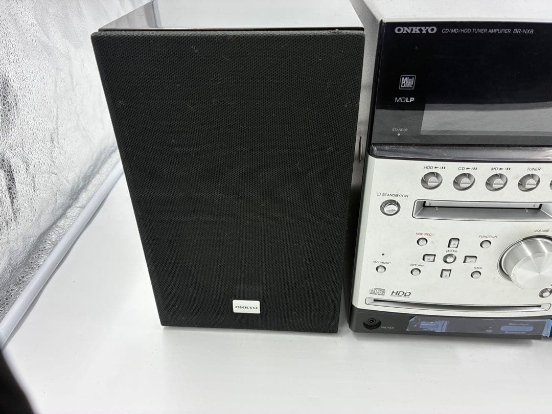 ONKYO BR-NX8 CD・MD・HDD動作確認済 リモコン付 - メルカリ