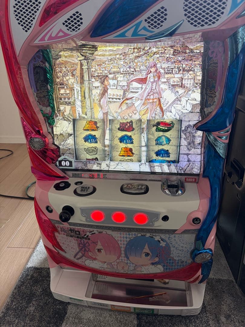 Re:ゼロから始める異世界生活 双子パネル スロット実機 ※直接引取のみ