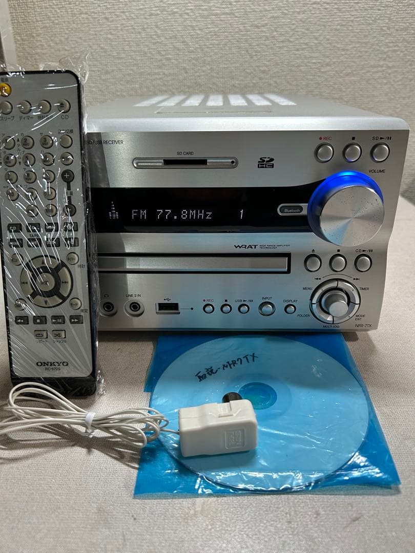 W16 整備ONKYO NFR-7TX ハイレゾ CD/SD/USBレシーバー V16 整備ONKYO NFR-7TX ハイレゾ CD/SD/USBレシーバー - メルカリ
