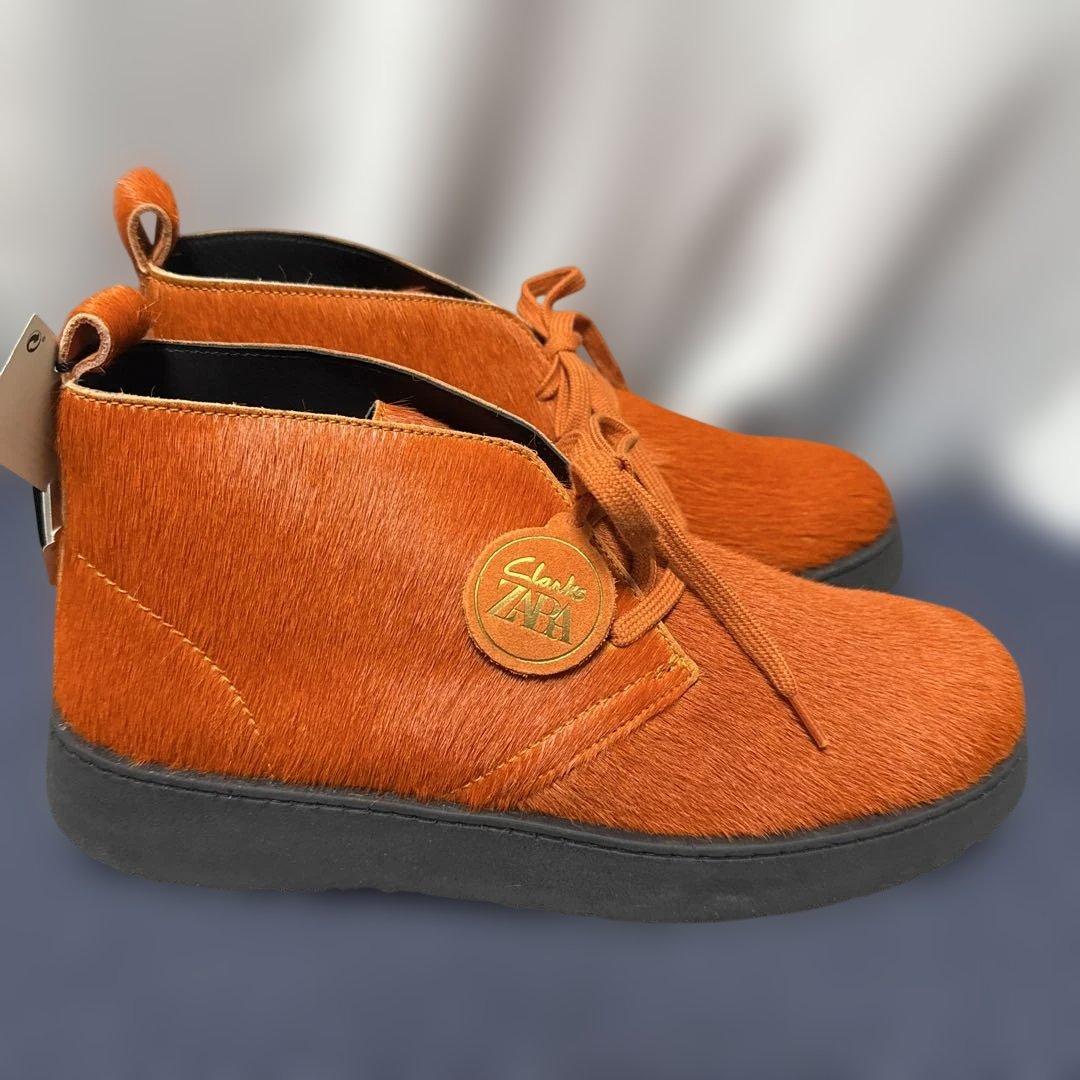 新品タグ付き28.3cm Clarks×ZARAクラークス ザラ ハラコ - メルカリ