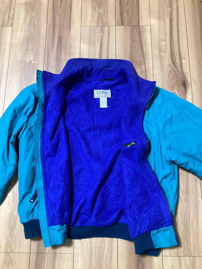 た*ん様 USA製 80s L.L.Bean ウォームアップ ジャケット エメラ