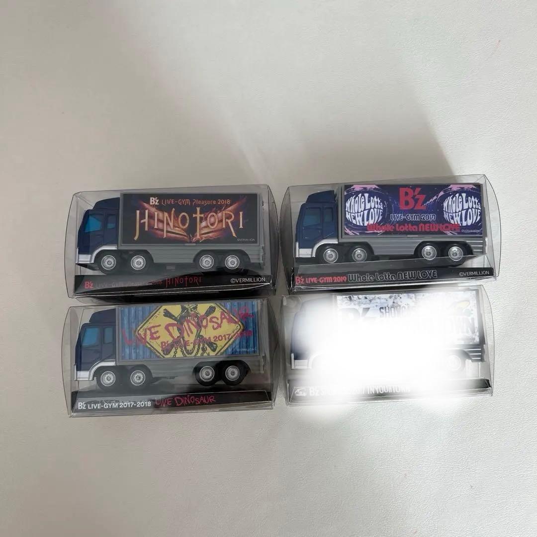 B'z ライブトラックミニチュア 4個セット - メルカリ